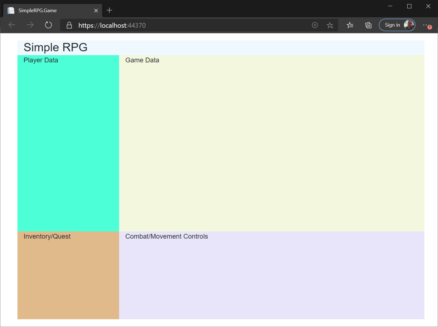 Lesson 1.6: Basic Screen Layout – DarthPedro's Blog